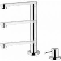 Miscelatore per lavello cucina abbattibile Rub.Magistro 334 200 mm