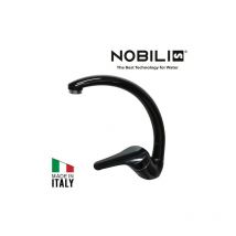 Nobili - miscelatore rubinetto lavello serie rage colore nero (11866)