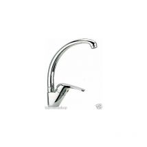 TP - miscelatore rubinetto monocomando lavabo per lavello cucina canna alta cromato