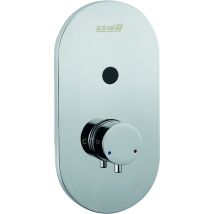 Idral - Miscelatore termostatico elettronico da incasso per doccia, alimentatore da rete 230V Serie 700 700.A3/1R Cromato - Ottone