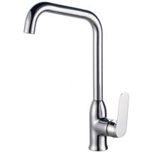 Sphera Docce E Accessori - Miscelatore lavello Cromo e Bianco con Leva monocomando mod. Dream