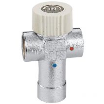 Miscelatore termostatico regolabile 1/2', regolazione temperatura 40-60 °c Caleffi 520440 1/2" - 40-60 °c