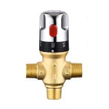 Rnemitery - Miscelatore Termostatico Regolabile Per Bagno Miscelatore Acqua In Ottone Valvola Di Controllo Della Temperatura Per Miscelazione Acqua 