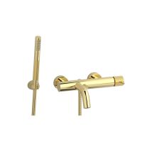 Ib Rubinetterie - Miscelatore vasca con doccetta Industria - ib - Colore:: Oro Inglese