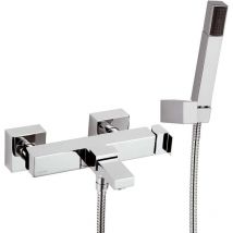 Miscelatore monocomando vasca con accessori linea polar cromo