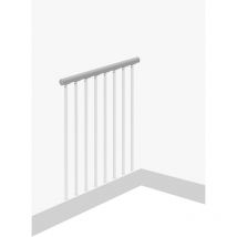 Misterstep - Balustrade avec colonnes vertical (Modèle Tube) - Longueur 100 cm