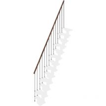 Misterstep - Mini - Rampe Externe avec colonnes vertical pour 11 Marches Droites