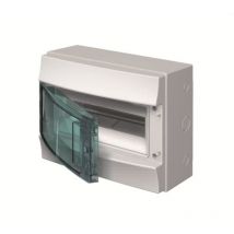 ABB - Coffret étanche mistral IP65 12 modules porte transparente