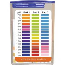 Misurino trgs 611 pH 7,0-14,0 scatola da 100 pezzi Ariana