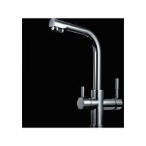 Hydropure - Robinet mitigeur 90° chromé avec sortie -Eau filtrée- MIT90