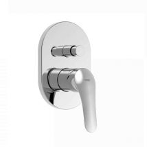Robinet mitigeur encastré 2 voies Base de douche Plus TRES