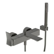 Ideal - Standard Conca Tap - Mitigeur de baignoire avec accessoires, Magnetic Grey BC763A5