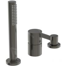 Standard Joy - Mitigeur au bord de baignoire, installation 3 trous, Magnetic Grey BC788A5 - Ideal