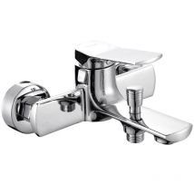 Mitigeur baignoire douche mécanique chromé Mineka
