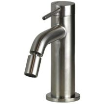 Ponsi - Mitigeur bidet sans vidage en acier inoxydable 316 Ercos Stilox BTSTLXBI01 acier inoxydable brossé