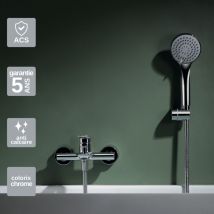 Imex Products - Mitigeur de Baignoire et Douche anti-calcaire Chrome imex ural BDG040-4