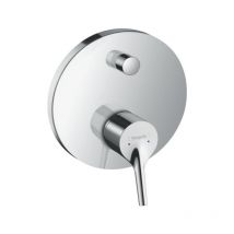 Hansgrohe - Mitigeur de baignoire monocommande en laiton chromé Talis - Con parte interna incasso