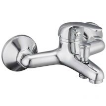 Pro Et Discount - Mitigeur de bain douche chromé robinet de baignoire monocommande