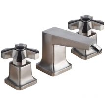 Mamoli - Mitigeur de bidet 3 trous couleur acier brossé avec vidage clic-clac 1938 55380000065F acier inoxydable brossé