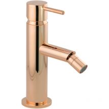 Gattoni Rubinetteria - Mitigeur de bidet couleur or rose sans vidage Gattoni Easy 2352/23RS Sans vidage - Oro Rosè