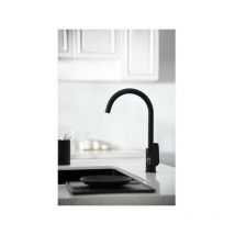 Mitigeur De Cuisine Noir Mat Série Belgica