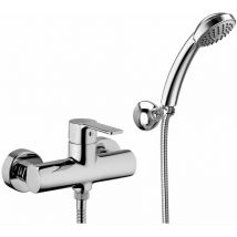 Red RED168DCR Série Mitigeur de douche externe avec douchette Chromé - Laiton - Paffoni