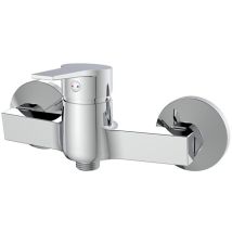 Idro Bric - Mitigeur De Douche Externe Chromé Avec Levier En Métal - Série Hellis