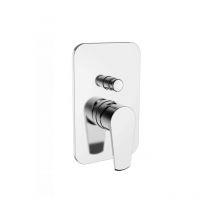 Mitigeur de douche avec déviateur 2 voies - Teorema Velvet - Standard
