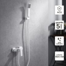 Imex Products - Mitigeur de Douche anti-calcaire Blanc Mat imex art BDAR025-5BL