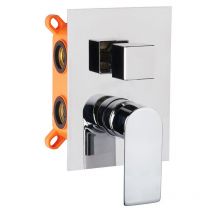 Mitigeur de douche encastré 3 voies, moderne
