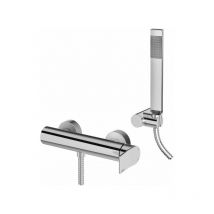 Paffoni - Tilt series TI168DBO mitigeur de douche externe blanc mat Laiton - Blanc opaque