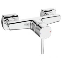 Mobilibrico - Mitigeur douche mural sans garniture de douche chrome Laveo Pola
