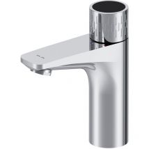 Am.pm - Mitiguer Lavabo Robinet Salle Bain Chrome Robinet de Lavabo pour Salle de Bain Mélangeur Lavabo en Laiton