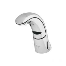 Conti - Mitigeur de lavabo +iq A30 sans pression chromé, sur pile sans écoulement