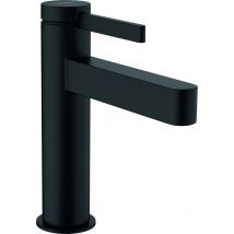 Hansgrohe - Mitigeur de lavabo 110 CoolStart, bonde Push-Open Finoris noir mat