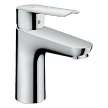 Hansgrohe - Mitigeur de lavabo 100 CoolStart, avec tirette et vidage synthétique chromé
