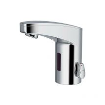 Conti - Mitigeur de lavabo Iqua maxx M10, mélangé chromé, sur pile sans vidage