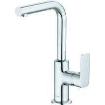 Kludi - Mitigeur de lavabo Pure & Style Bec orientable Chromé