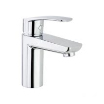 Miscelatore monocomando per lavabo new fly, altezza 167 mm, senza scarico.