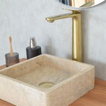 Evidence - Mitigeur de lavabo vasque Or brossé, Velvet iii