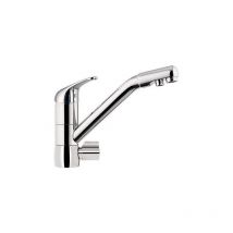 Maria - ni epic mitigeur 3 voies avec bec orientable finition chrome'e pour e'vier