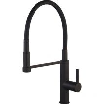 Eurosanit - Mitigeur d'évier à bec haut flexible sobral by Noir