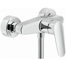 Mitigeur monocommande mural blues - Chromé