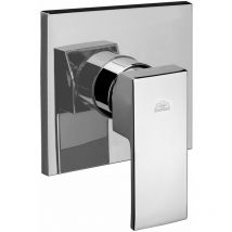 Paffoni - Mitigeur de douche encaster Level LES010CR Chromé - Plastique abs - 1 sortie
