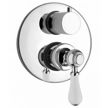 Mitigeur douche encastré Piralla Como 0TO00400A21 Chromé - 2 sorties