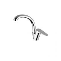 Teorema Rubinetteria - Mitigeur évier de cuisine avec canne orientable - Teorema Sonic