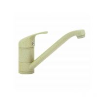 Mitigeur d'évier de cuisine à bec bas de couleur granité d'avoine Gattoni urano 0200/PCBB Avoine Granit