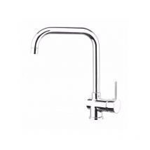 Evhoc - Mitigeur évier chromé à bec pivotant - Crolla