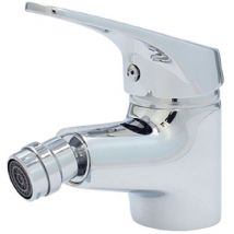 Fontastock - urbel FSKFGB001 Mitigeur bidet avec aérateur pivotant, cartouche céramique of 40 mm, flexibles of 35 cm inclus, poignée of zinc et corps