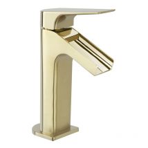 Mitigeur Lavabo avec bec cascade Urban Chic Or brossé - 213101OC